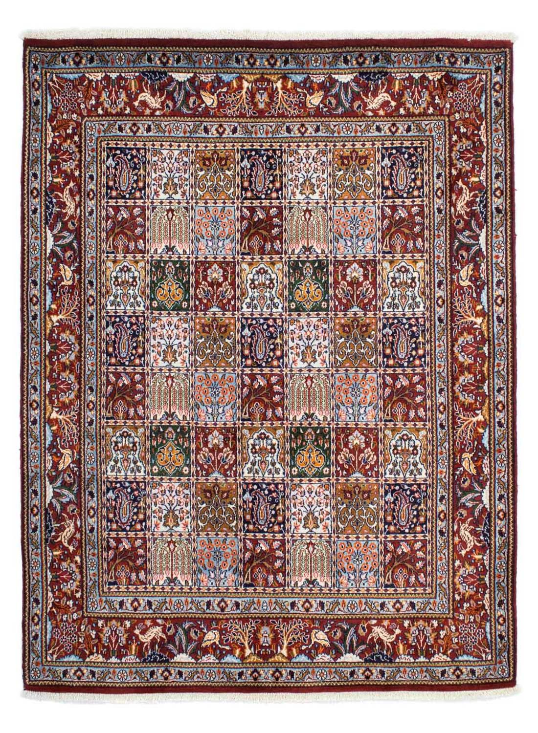 Tapis persan - Classique - 202 x 148 cm - rouge foncé