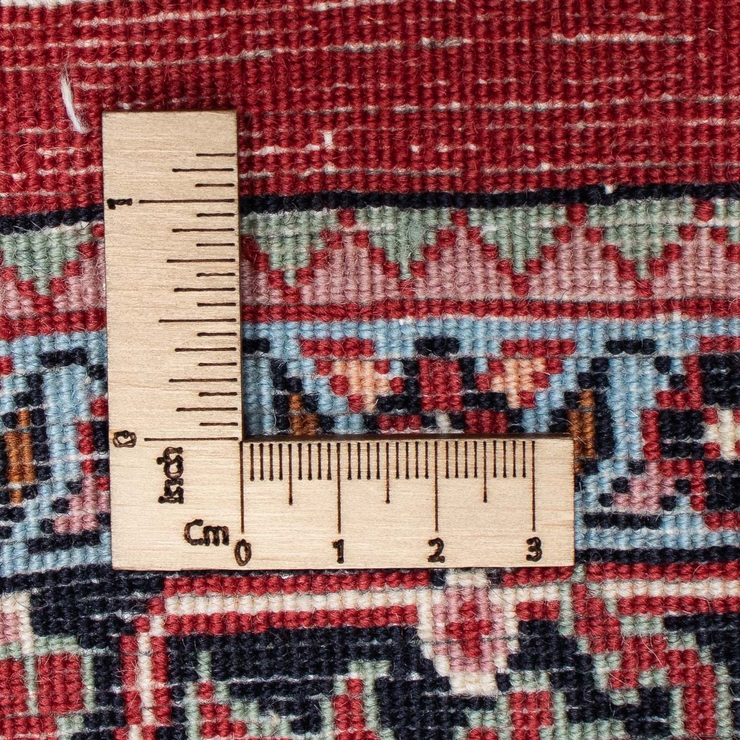 Tapis de couloir Tapis persan - Bidjar - 202 x 102 cm - rouge