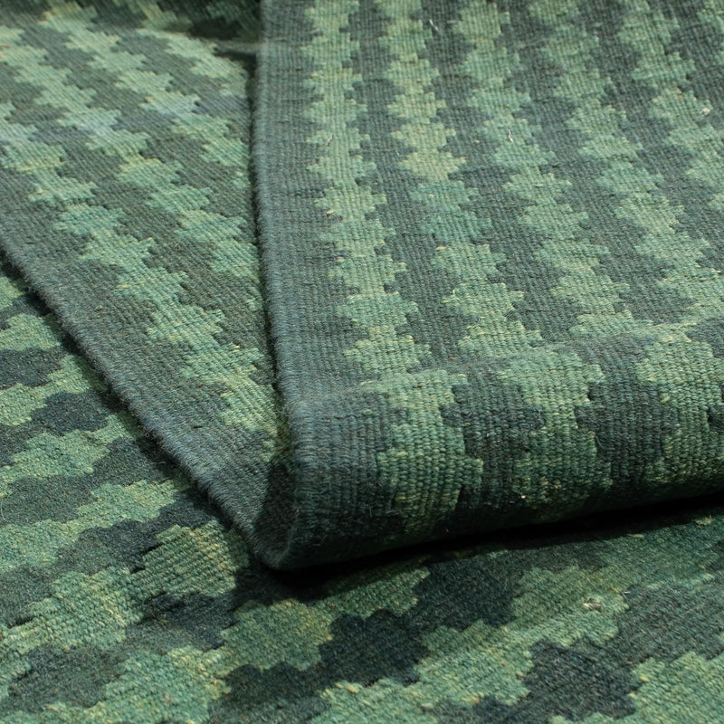 Tapis Kelim - Oriental - 209 x 156 cm - bleu foncé