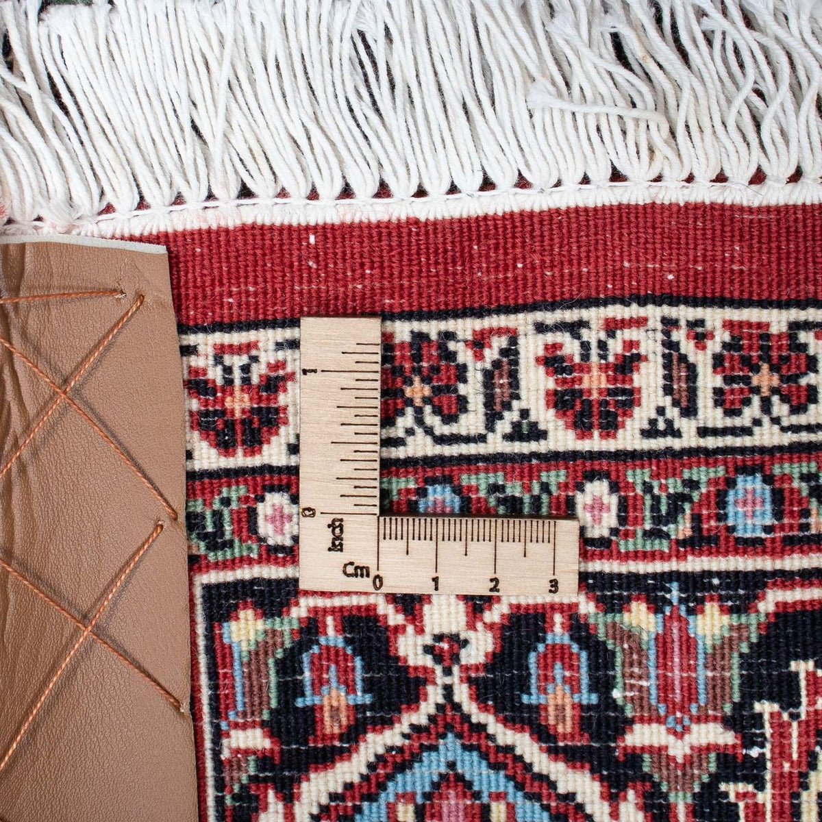 Tapis persan - Bidjar - 200 x 130 cm - rouge clair