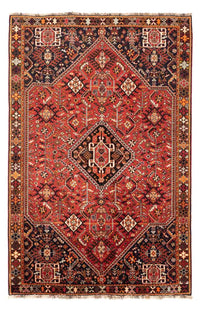 Tapis persan - Nomadic - 252 x 163 cm - rouge clair