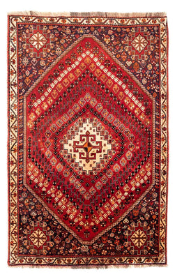 Tapis persan - Nomadic - 256 x 163 cm - rouge foncé