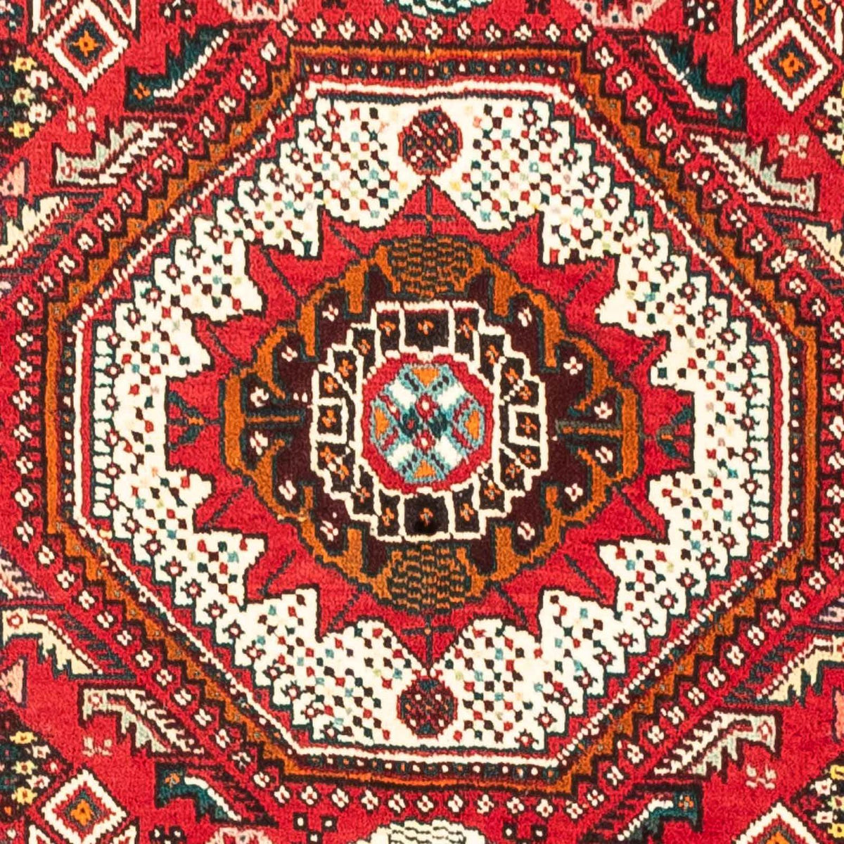 Tapis persan - Nomadic - 218 x 164 cm - rouge