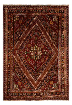 Tapis persan - Nomadic - 290 x 206 cm - rouge foncé