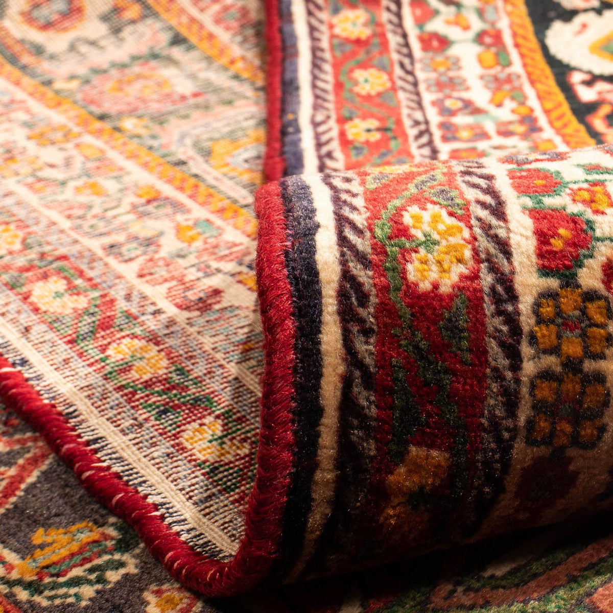 Tapis persan - Nomadic - 290 x 206 cm - rouge foncé