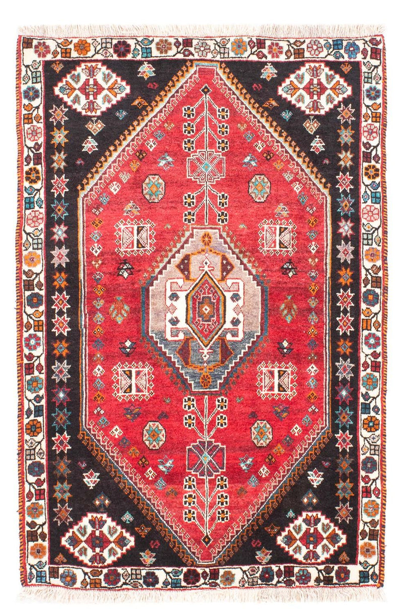 Tapis persan - Nomadic - 152 x 102 cm - rouge