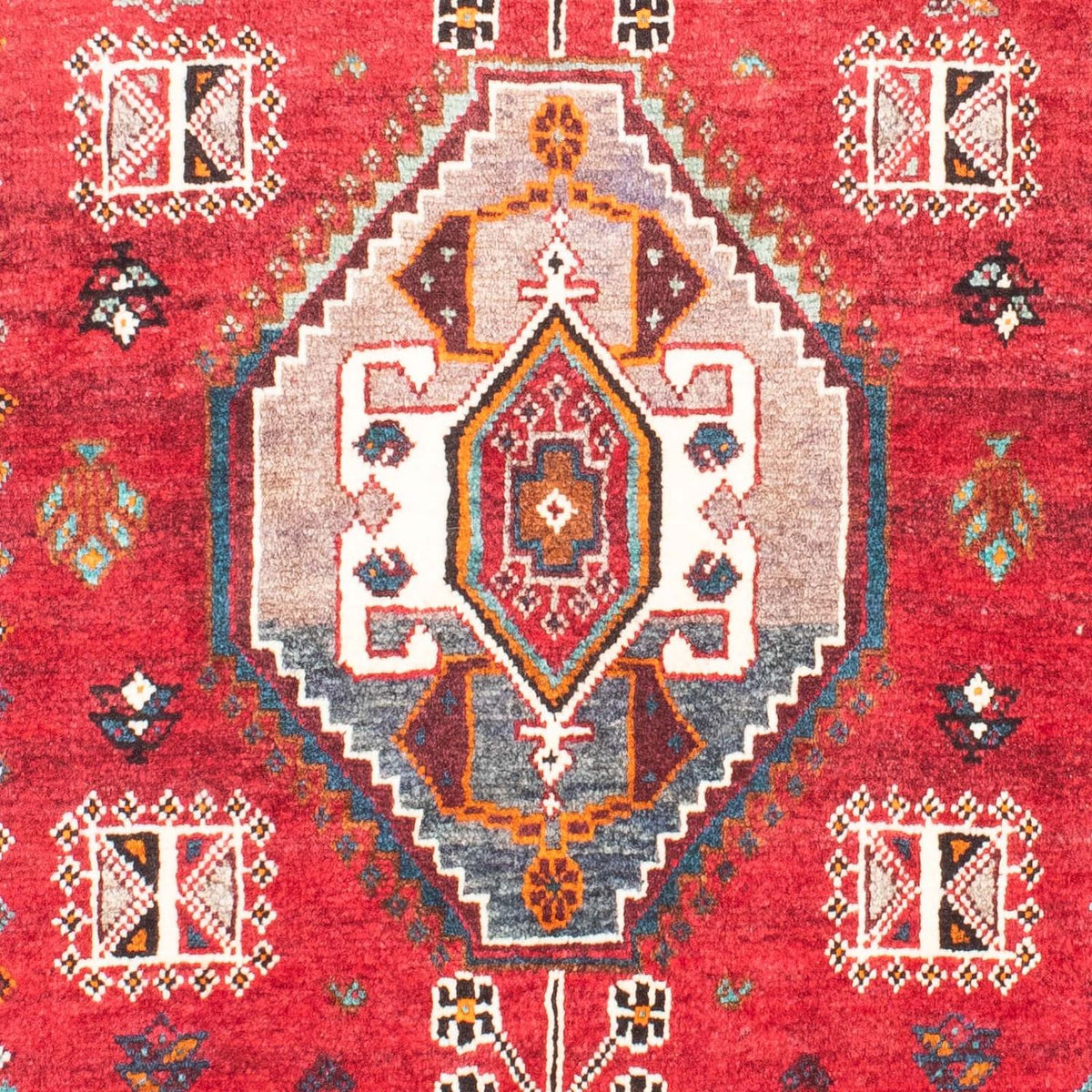 Tapis persan - Nomadic - 152 x 102 cm - rouge