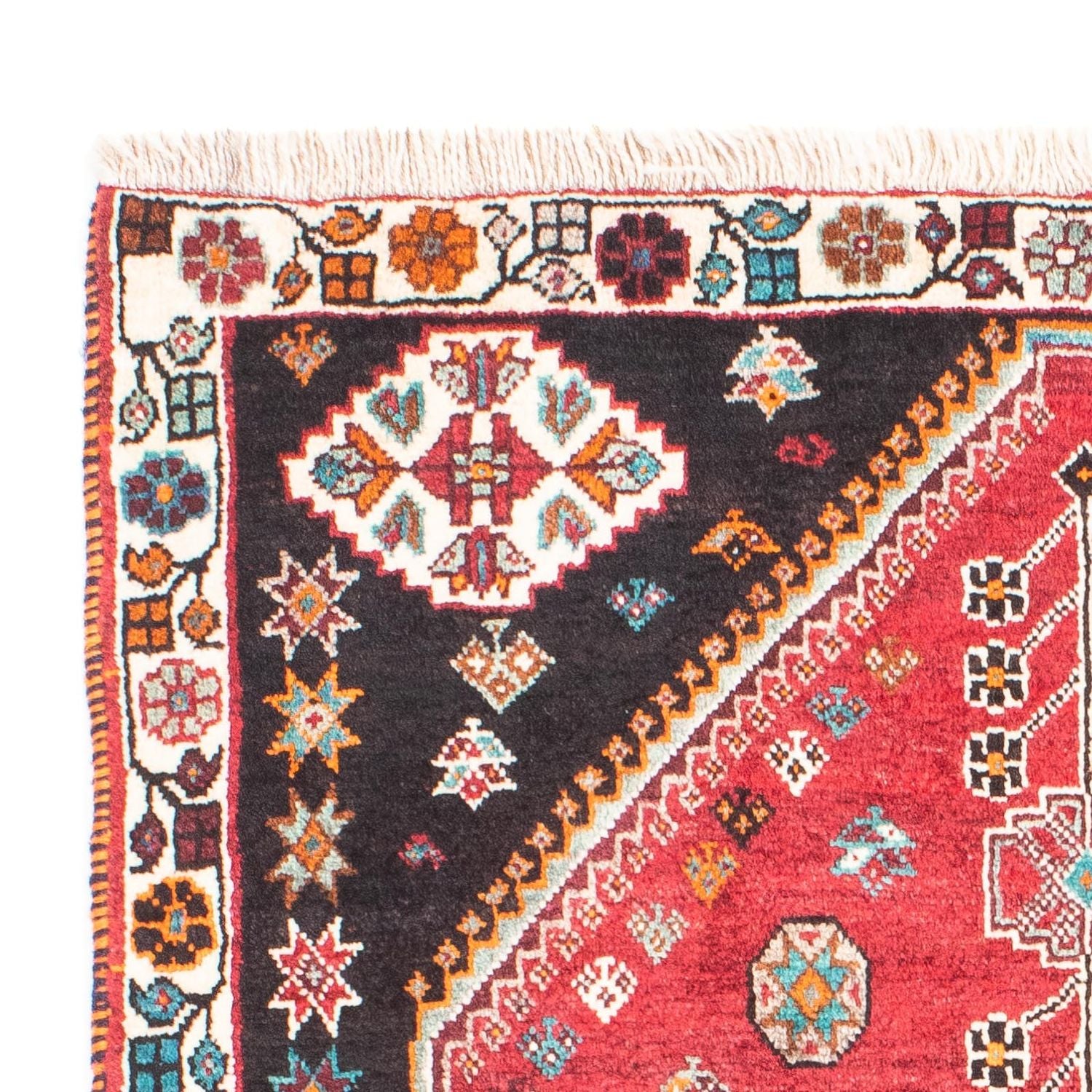 Tapis persan - Nomadic - 152 x 102 cm - rouge