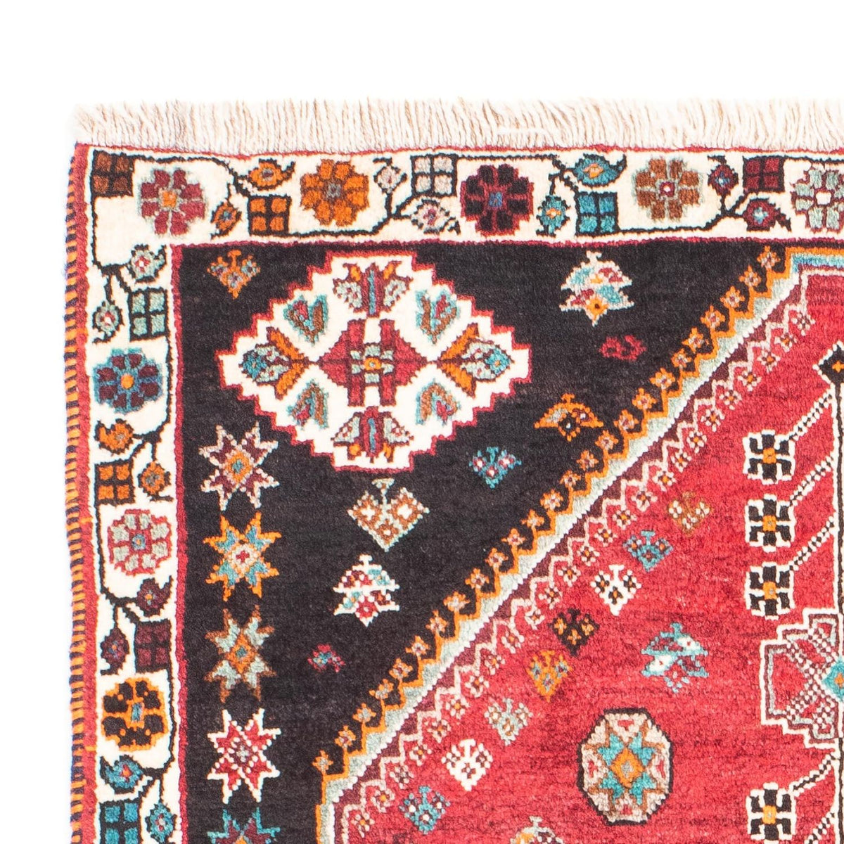 Tapis persan - Nomadic - 152 x 102 cm - rouge