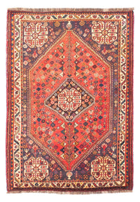 Tapis persan - Nomadic - 167 x 128 cm - rouge foncé
