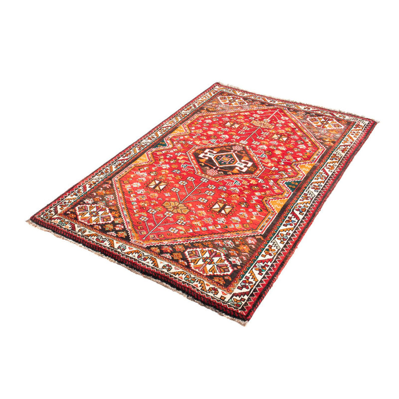 Tapis persan - Nomadic - 155 x 106 cm - rouge