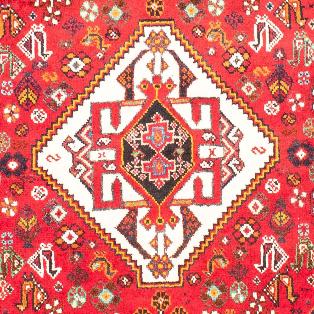 Tapis persan - Nomadic - 171 x 113 cm - rouge