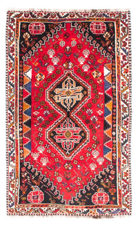 Tapis persan - Nomadic - 168 x 105 cm - rouge foncé