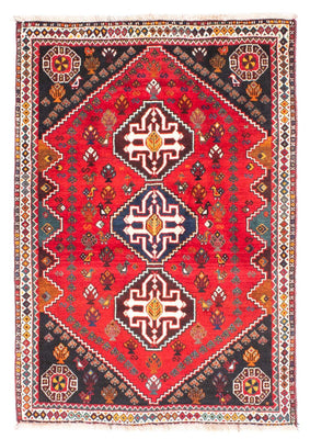 Tapis persan - Nomadic - 151 x 106 cm - rouge foncé