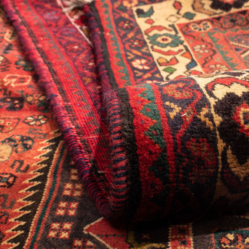 Tapis persan - Nomadic - 273 x 203 cm - rouge foncé