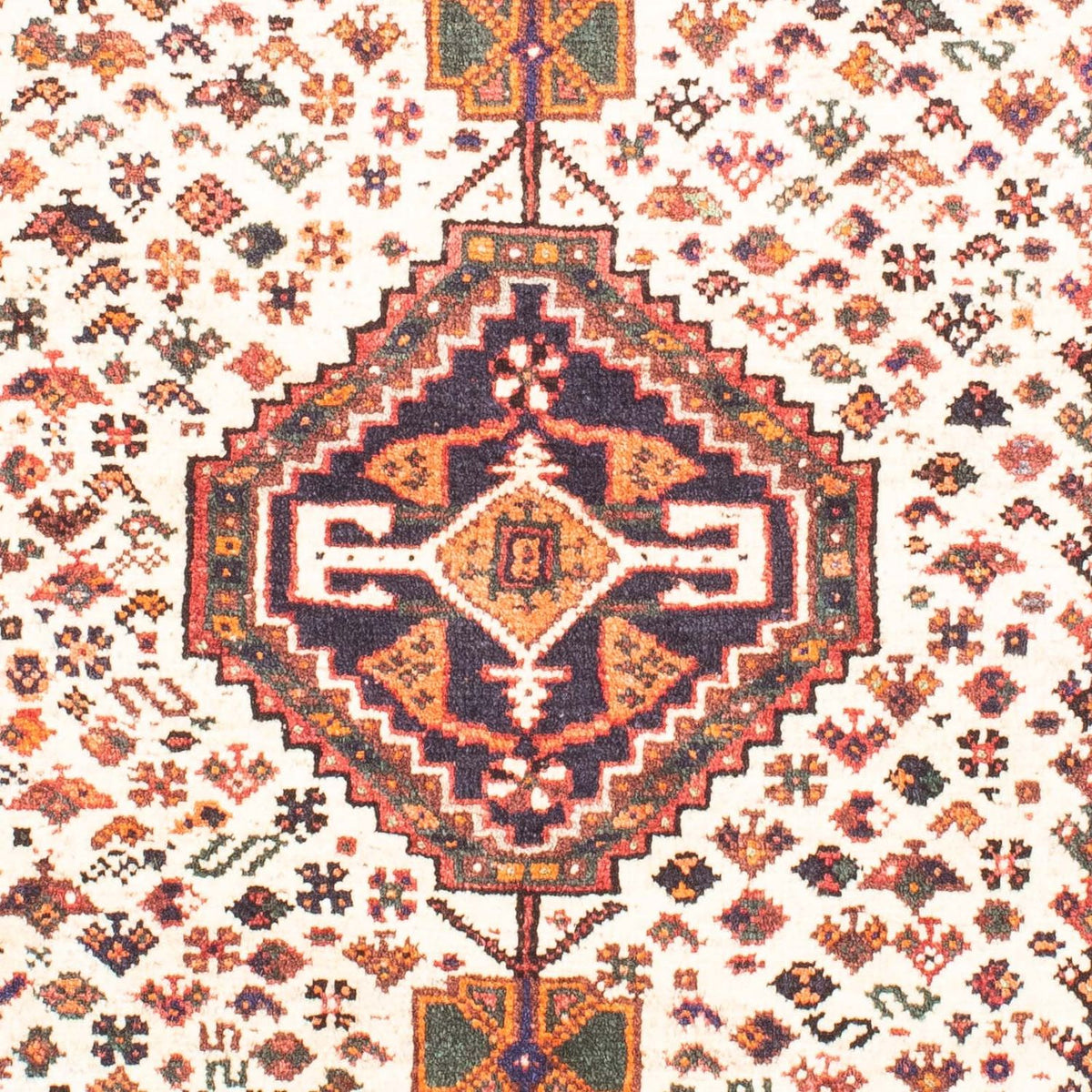 Tapis persan - Nomadic - 148 x 103 cm - beige