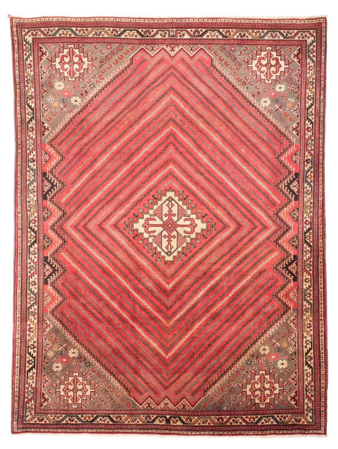 Tapis persan - Nomadic - 289 x 213 cm - rouge