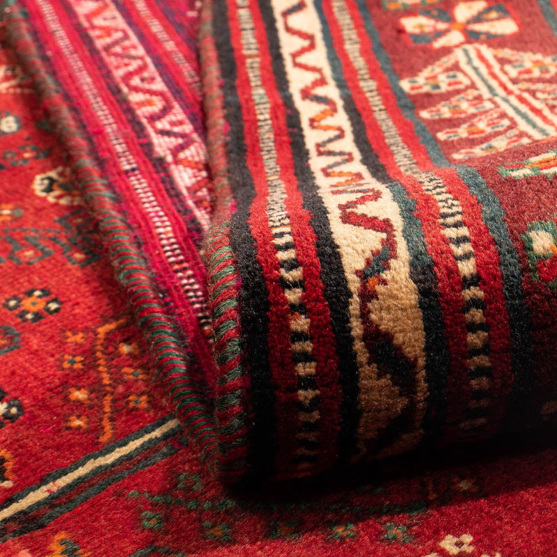 Tapis persan - Nomadic - 305 x 214 cm - rouge foncé
