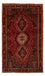 Tapis persan - Nomadic - 280 x 177 cm - rouge foncé
