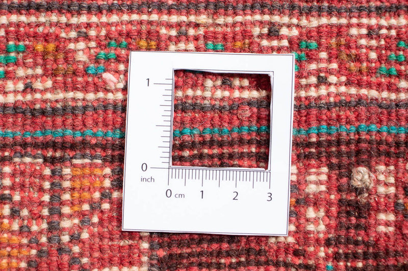 Tapis persan - Nomadic - 280 x 177 cm - rouge foncé