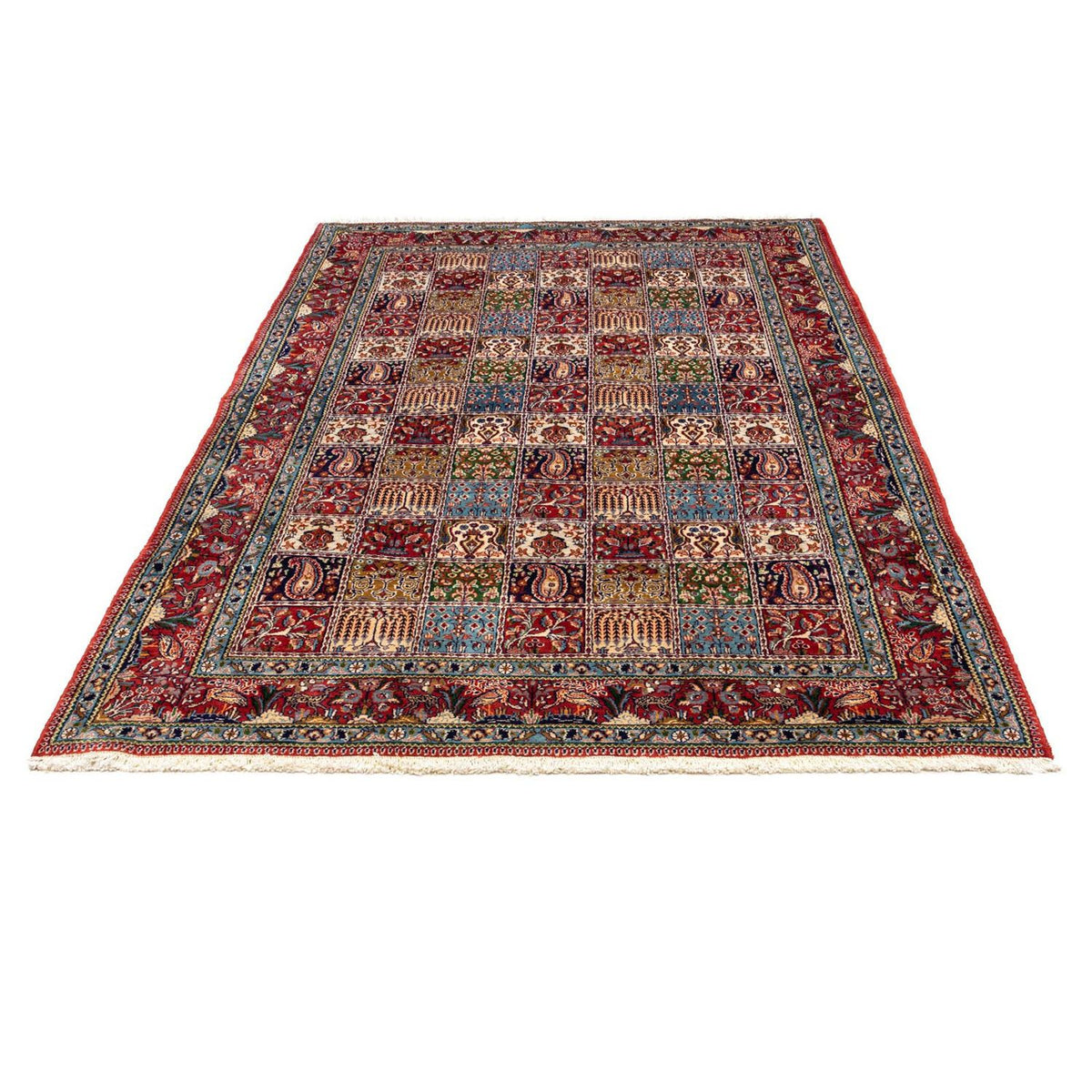 Tapis persan - Classique - 251 x 162 cm - rouge