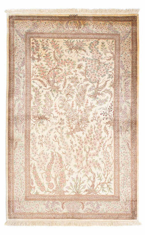 Tapis persan - Ghom - 157 x 102 cm - beige
