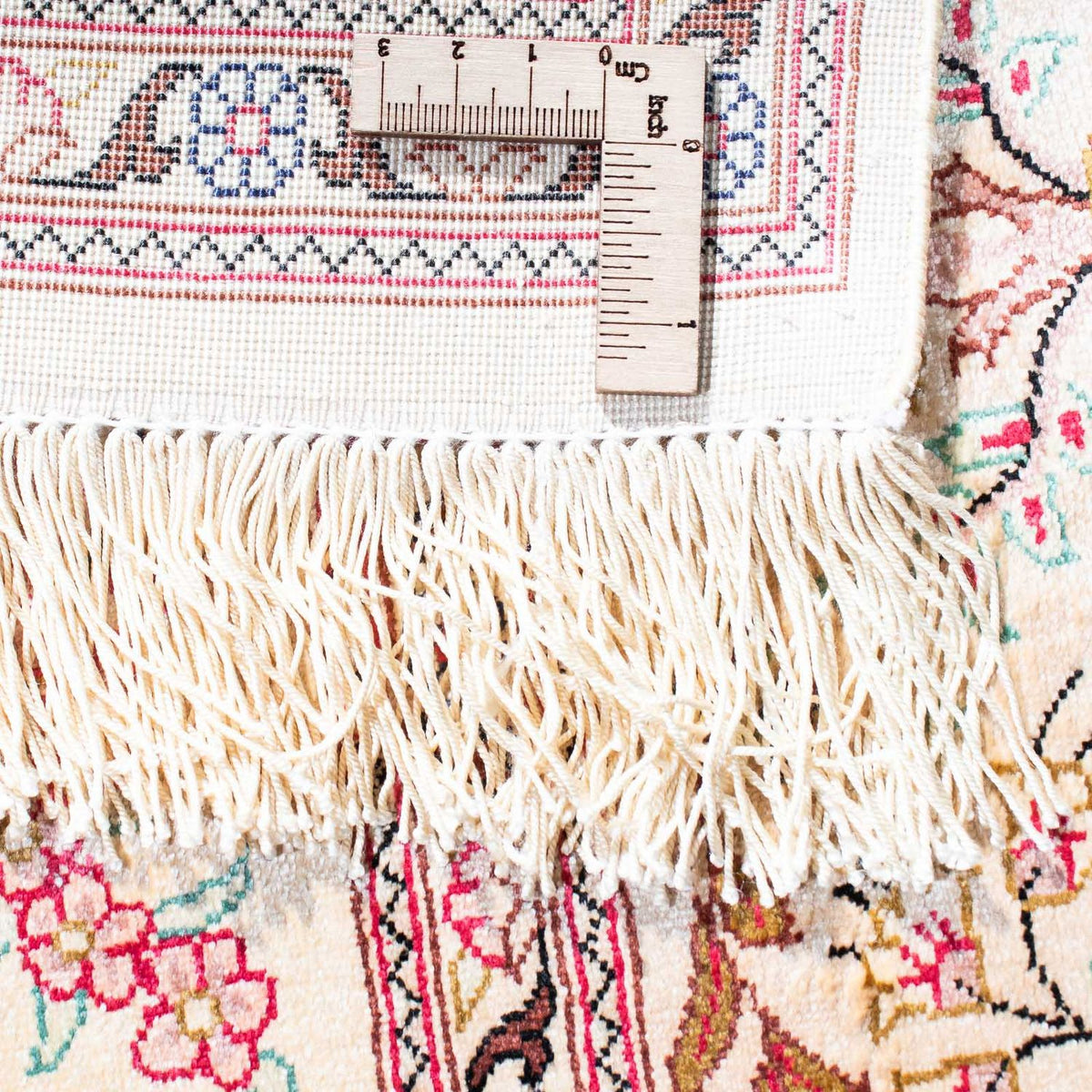 Tapis persan - Ghom - 146 x 104 cm - beige