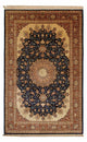 Tapis de Qom en soie Tapis 216x132cm - Tapis oriental