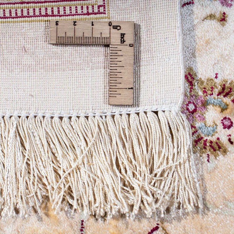 Tapis persan - Ghom - 233 x 158 cm - beige
