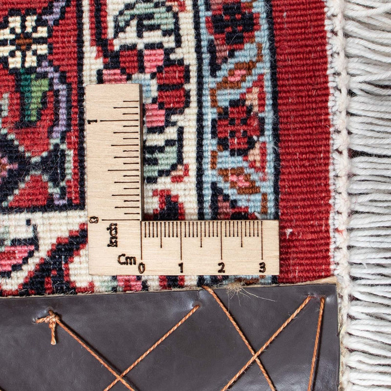 Tapis persan - Bidjar - 203 x 130 cm - rouge clair