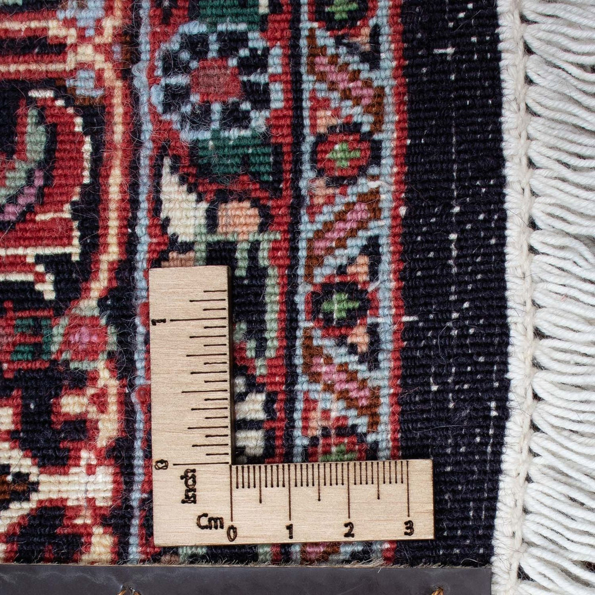 Tapis persan - Bidjar - 210 x 136 cm - rouge clair