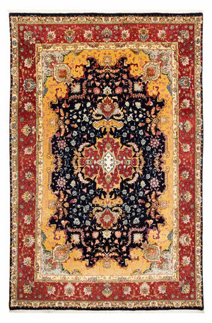 Tapis persan - Tabriz - Royal - 288 x 190 cm - bleu foncé