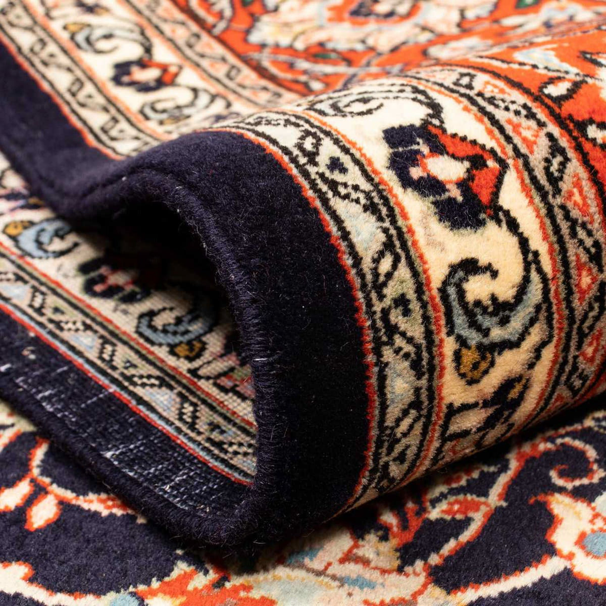 Tapis persan - Classique - 300 x 248 cm - bleu foncé