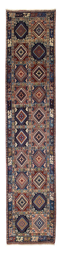 Tapis de couloir Tapis persan - Nomadic - 381 x 80 cm - multicolore