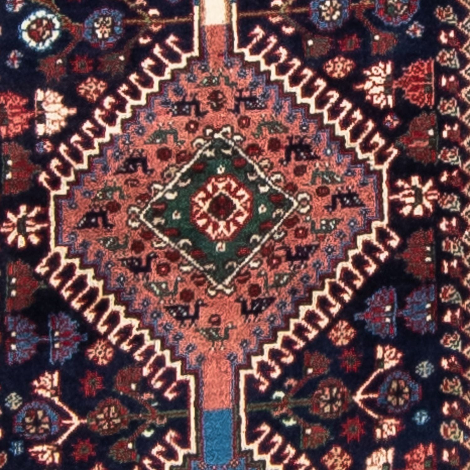 Tapis de couloir Tapis persan - Nomadic - 600 x 84 cm - bleu foncé