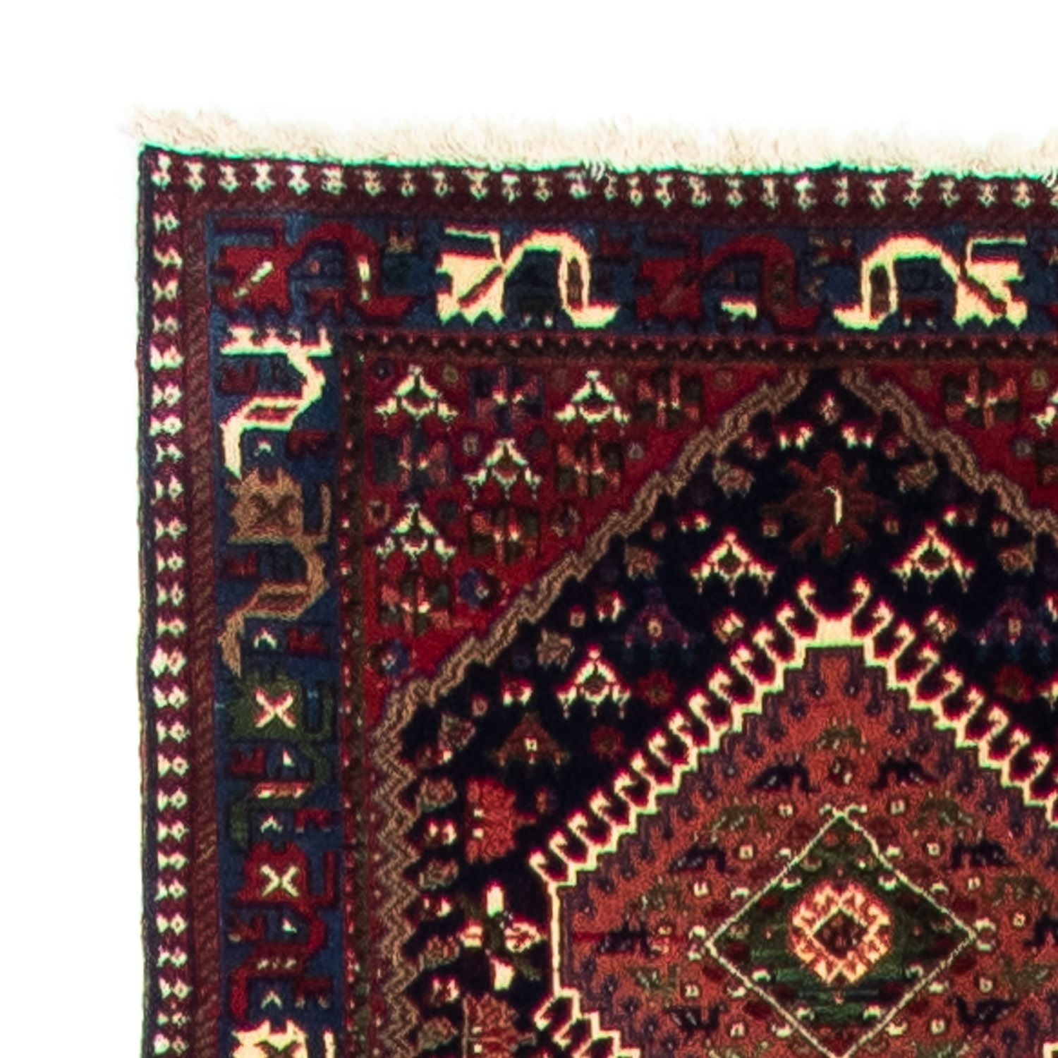 Tapis de couloir Tapis persan - Nomadic - 600 x 84 cm - bleu foncé