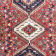 Tapis persan - Nomadic - 217 x 130 cm - rouge foncé