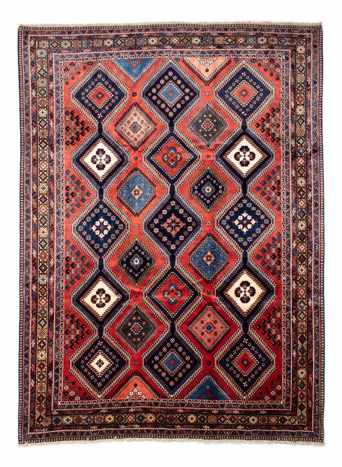Tapis persan - Nomadic - 340 x 253 cm - rouge
