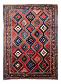 Tapis persan - Nomadic - 340 x 253 cm - rouge