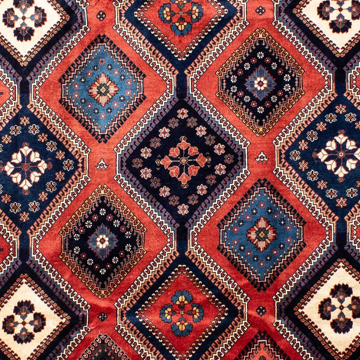 Tapis persan - Nomadic - 340 x 253 cm - rouge