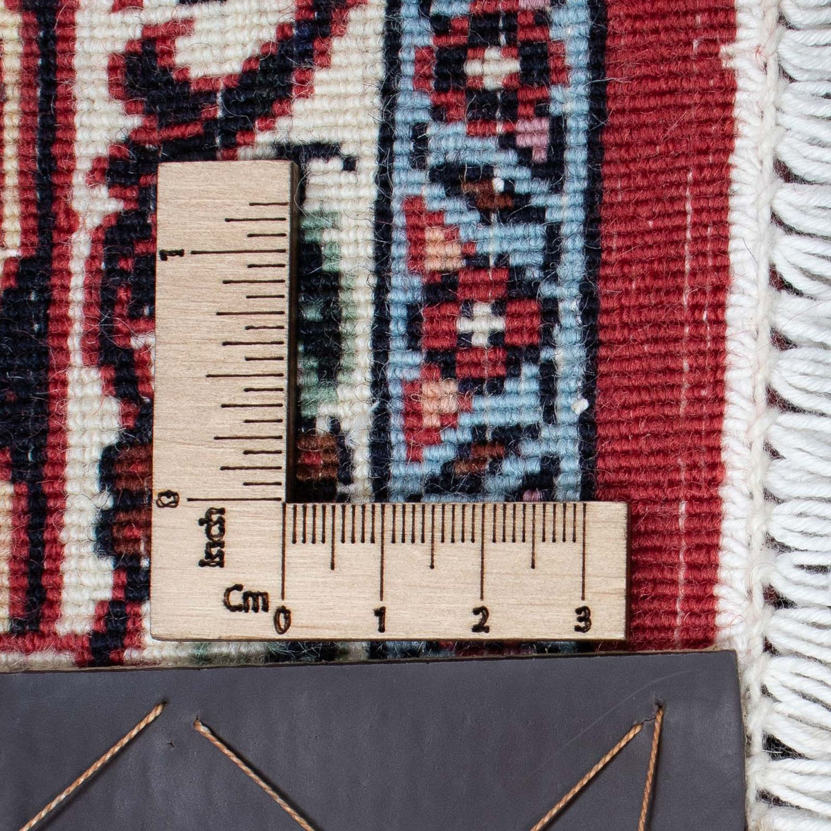 Tapis persan - Bidjar - 205 x 131 cm - rouge clair