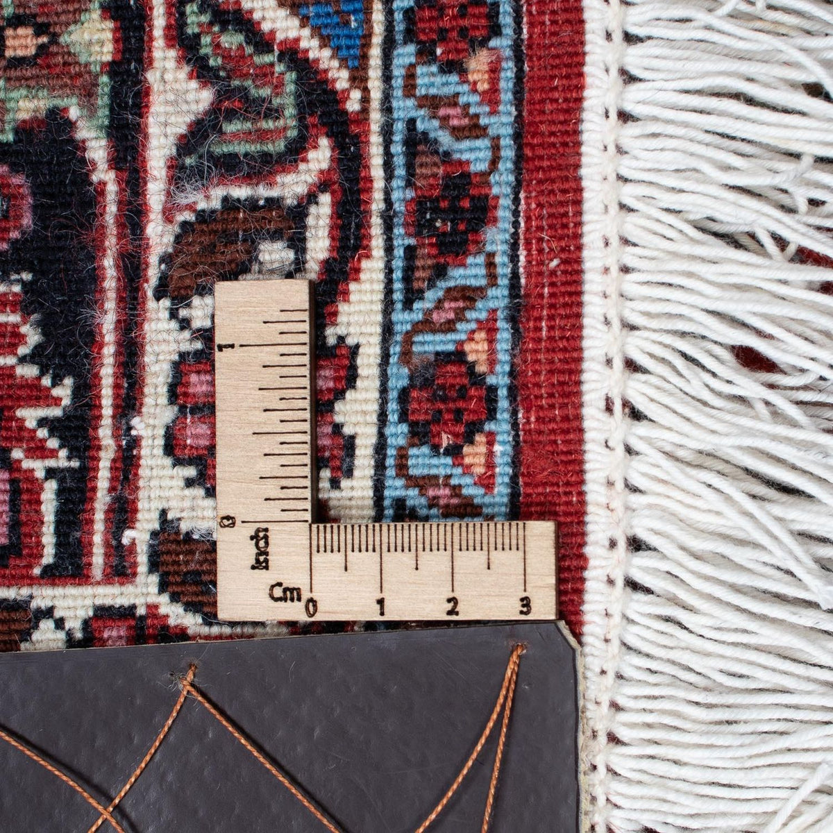 Tapis persan - Bidjar - 200 x 131 cm - rouge clair