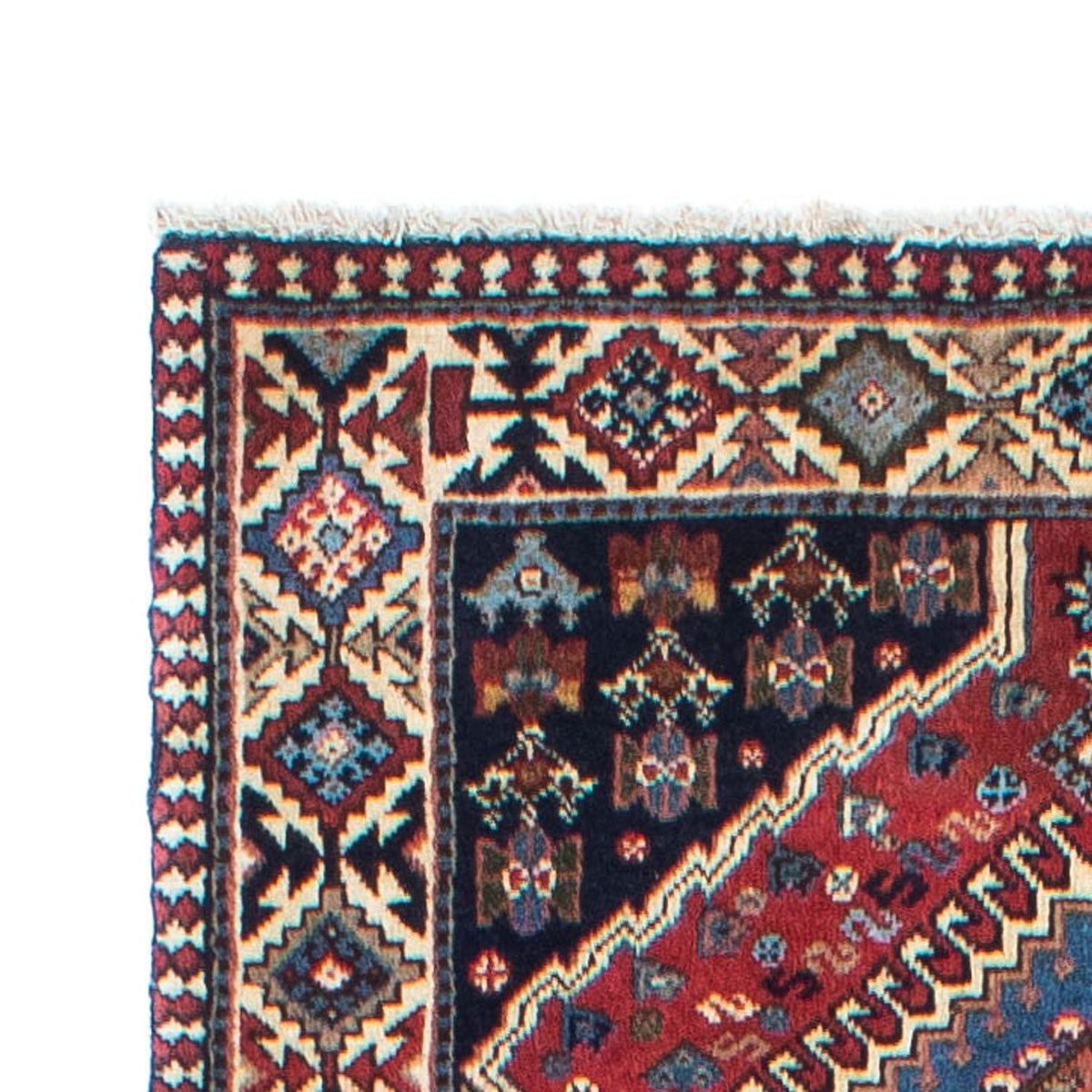 Tapis de couloir Tapis persan - Nomadic - 292 x 80 cm - rouge clair