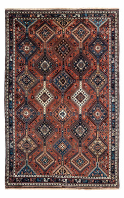 Tapis persan - Nomadic - 322 x 207 cm - marron