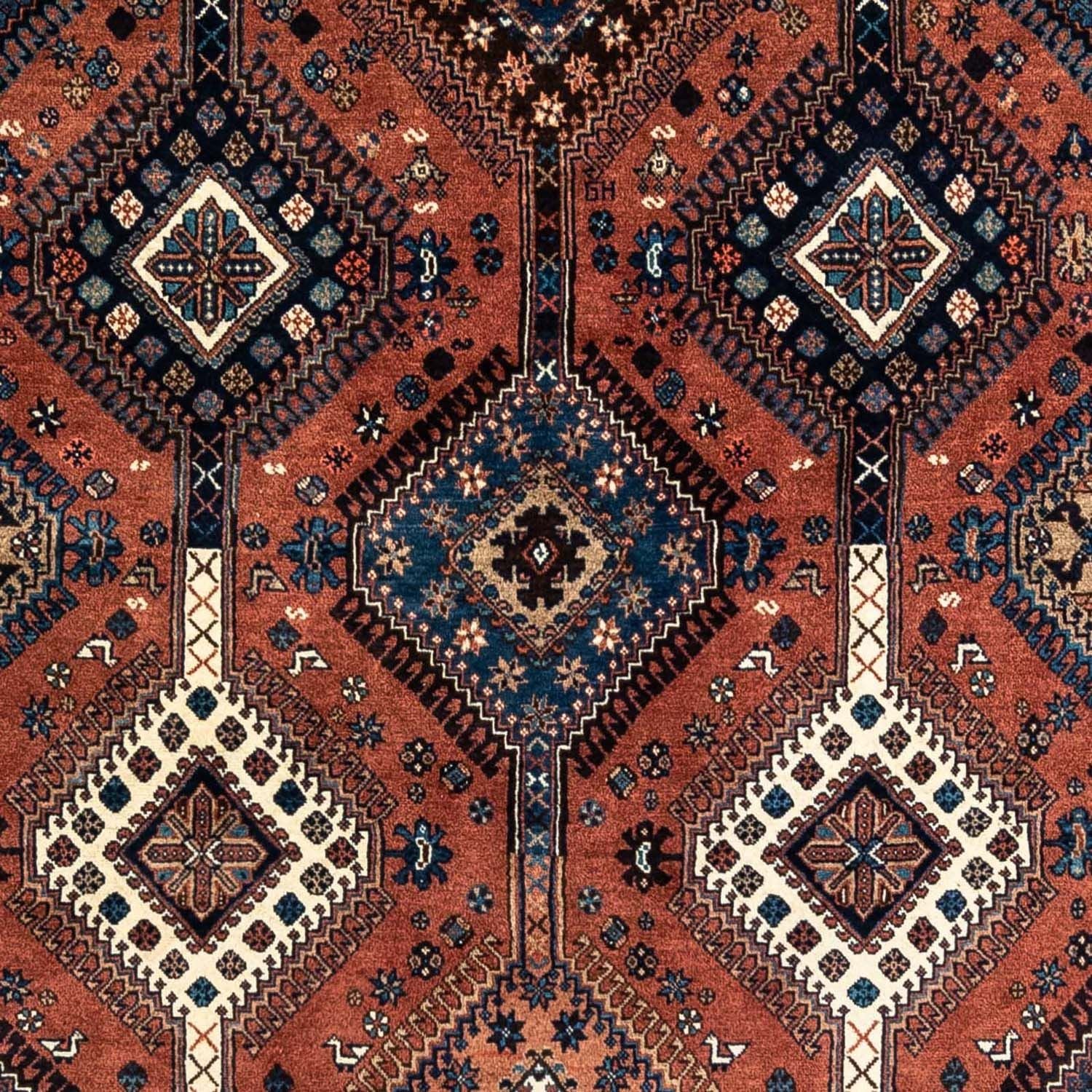 Tapis persan - Nomadic - 322 x 207 cm - marron