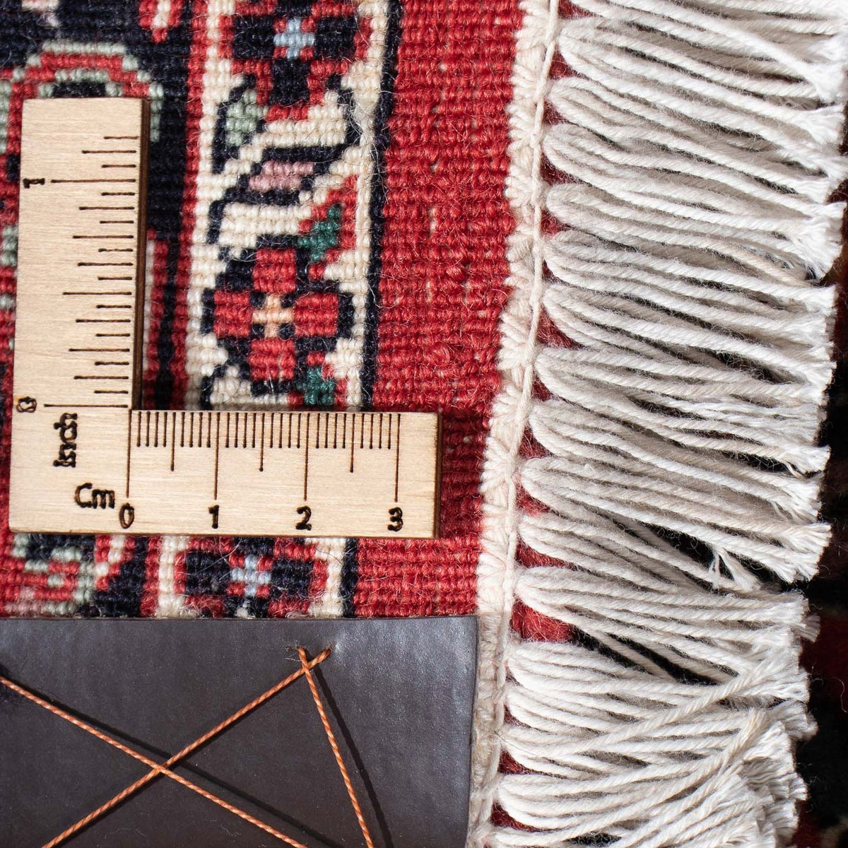 Tapis de couloir Tapis persan - Bidjar - 205 x 74 cm - rouge