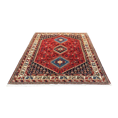 Tapis persan - Nomadic - 195 x 141 cm - rouge