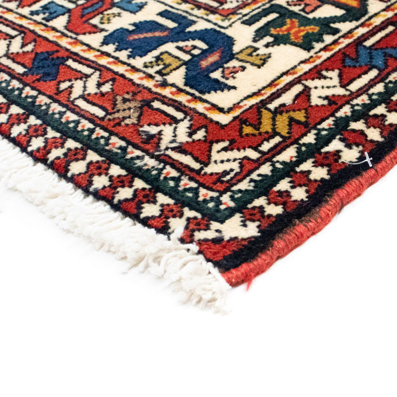 Tapis persan - Nomadic - 195 x 141 cm - rouge