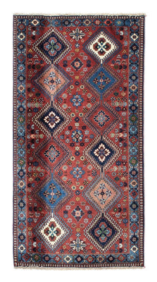 Tapis de couloir Tapis persan - Nomadic - 193 x 102 cm - rouge clair