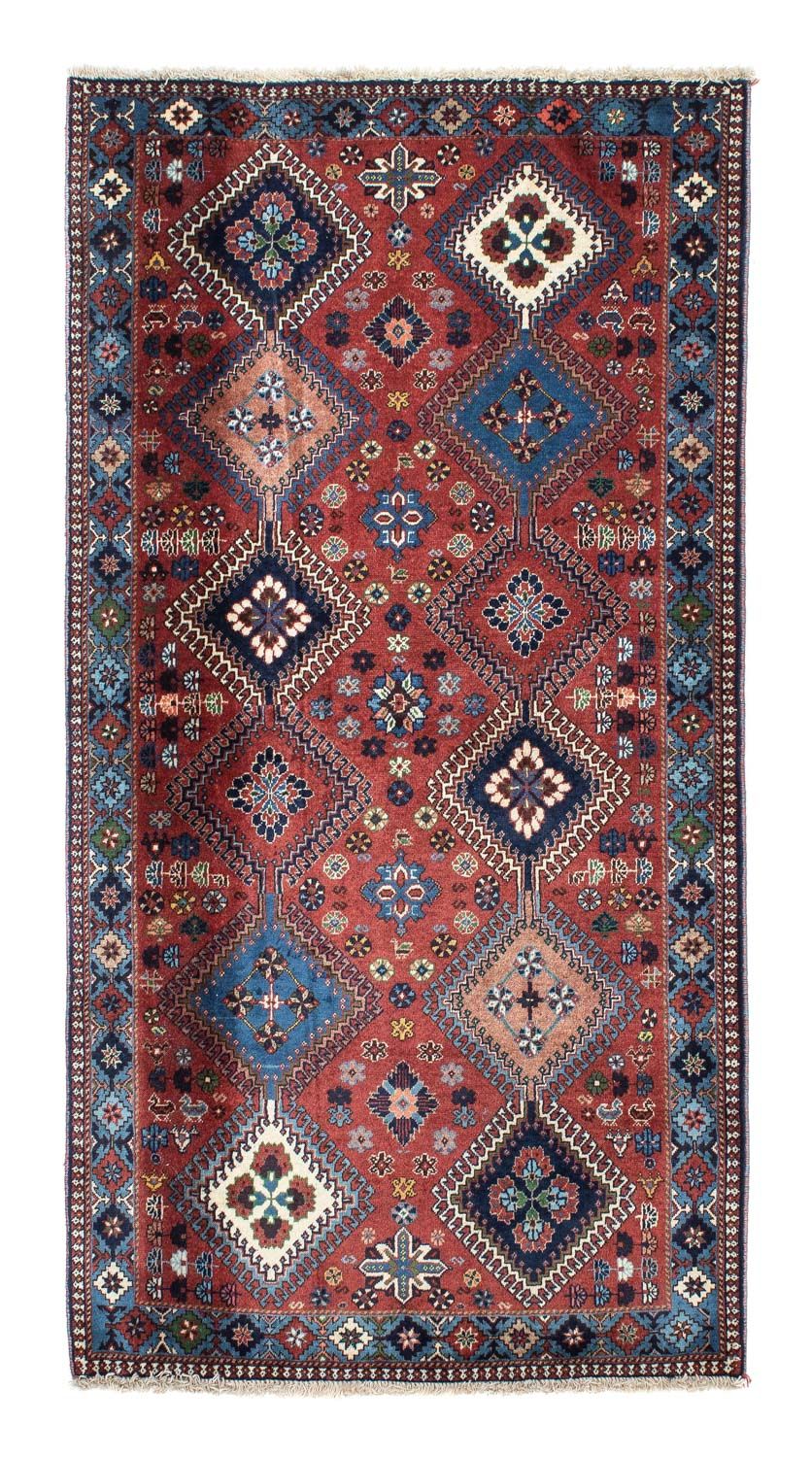 Tapis de couloir Tapis persan - Nomadic - 193 x 102 cm - rouge clair